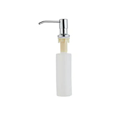 Built-in Kitchen Sink Soap Dispenser: 300ML Stainless Steel Hand Press Bottle