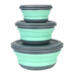 Stackies™ Collapsible Food Storage Containers