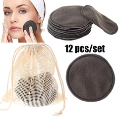 5/12Pcs Reusable Cotton Pads Makeup Remover